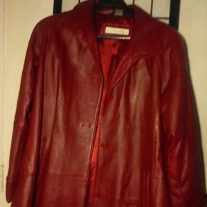 Excelled burgundy Coat